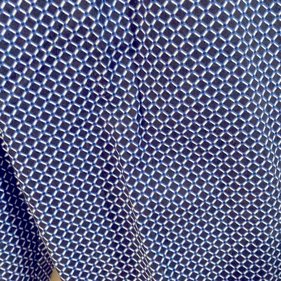 🌟 3 FOR $10 🌟 Womens blue& white size 14 capris / cropped pants - Picture 3 of 7